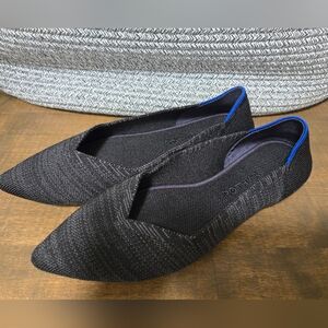 Rothy's The Point Size 9 Heathered Black